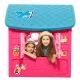 Casinha de jardim com abelhas - magenta - .Imagem