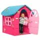 Casinha de jardim com abelhas - magenta - .Imagem