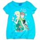 Disneyjeve princese: Frozen majica s kratkimi rokavi - velikost 104, modra - .slika