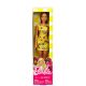 Barbie: Lutka Barbie Chic v rumeni obleki - rjavolaska - .slika