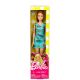 Barbie: Lutka Barbie Chic v turkizni obleki - rdečelaske - .slika