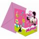 Disney Junior: Minnie Mouse vabilo na zabavo - 6 kosov. - .slika