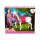 Barbie: Igralni set - Punčka Barbie in konjiček - .slika
