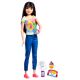 Barbie Skipper Babysitters: Lutka Skipper s črnimi lasmi in sladoledom - .slika