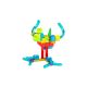 Engino Qboidz: Set za gradnjo 8-v-1 - robot - .slika