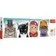 Trefl: Flauschiges Team - Panorama-Puzzle mit 500 Teilen - . bild aus