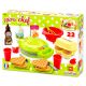 Ecoiffier: Set za vaflje - 22 delov - .slika