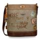 Anekke: Aviator moderna torbica za čez ramo - 25 x 8 x 27 cm - .slika