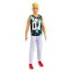 Barbie Fashionistas: lutka Ken blond v majici z džungelskim vzorcem - .slika
