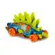 Hot Wheels Dino Riders: Avtomobilček Motosaurus - modro-oranžen - .slika