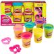Play-Doh: 6 tégelyes csillámos gyurmaszett - . kép