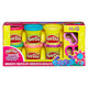 Play-Doh: 6 tégelyes csillámos gyurmaszett - . kép