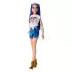 Barbie Fashionistas: Barbie lutka z bleščeče vijoličnimi lasmi - .slika
