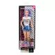 Barbie Fashionistas: Barbie lutka z bleščeče vijoličnimi lasmi - .slika