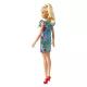 Barbie Fashionistas: Barbie lutka blondinka v obleki s cvetličnim vzorcem - .slika