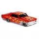 Hot Wheels Flames: Avtoček 66 Chevy Nova - rdeča - .slika