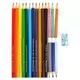 Faber-Castell : Set de crayons de couleur - 12+3 pcs. - .image