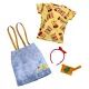 Komplet oblačil Barbie Toy Story - bluza z motivom Woody in krilo z naramnicami - .slika