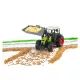 Traktor Claas Nectis 267F s čelnim nakladalnikom in prikolico, Bruder - .slika