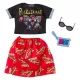 Komplet oblačil za Barbie - oblačila z motivom Teen Titans GO in dodatki - .slika