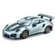 Avtomobilček Bburago Street Fire, Porsche 911 GT2 RS, srebrn s črno črto - 1:43 - .slika
