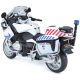Moto della polizia Bburago 1:18 - blu e bianca - .immagine
