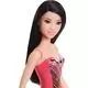 Barbie: Barbie s črnimi lasmi, v pisani kopalki - .slika
