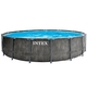 Intex Greywood Prism premium pool-sæt med stive vægge, 457 x 122 cm - .billede