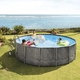 Intex: conjunto de piscina premium Greywood Prism de parede rígida - 457 x 122 cm - .Imagem