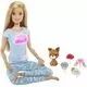 Barbie: Meditacijska lutka s kužkom, s svetlobnimi in zvočnimi učinki - POŠKODOVANA EMBALAŽA - .slika