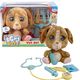 Emotion Pets: Pityergő kiskutya állatorvosi szett - barna - . kép