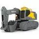 Dickie Volvo: Gravemaskine med lys og lyd - 23 cm - .billede