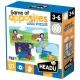 Logica puzzel: in elkaar passen - De Werken - .afbeelding