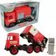 Wader: Middle Truck mașină de gunoi - 42 cm, roșu - .foto