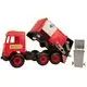 Wader: Middle Truck mașină de gunoi - 42 cm, roșu - .foto