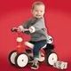 Smoby: Rookie mașinuță fără pedale, cu cadru metalic - roșu - .foto