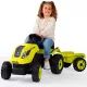 Smoby: traktor Farmer XL z przyczepą - zielony - .zdjęcie 