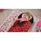 Happy Nappers: 2 u 1 vreća za spavanje i jastuk - Bubamara - 137 cm - .slika