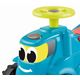 Écoiffier: Traktor pótkocsival és fűnyíróval - 103,5 cm - . kép