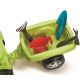 Écoiffier : Tracteur sans pédales avec remorque - 81 cm - .image
