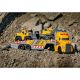 Dickie: Volvo-Baumaschinentransporter Mack-Lkw - . bild aus