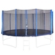 Spartan : Filet de sécurité pour trampoline 487 cm, bleu - 5 pieds, 10 poteaux - .image