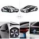 Rastar: Auto telecomandata BMW i8, 1:24 - .immagine
