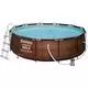 Bestway: MYKONOS LUX fémvázas rattan medence létrával és vízforgatóval - 366 x 100 cm - CSOMAGOLÁSSÉRÜLT - . kép