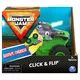 Monster Jam - Click & Flip: Mașinuță Grave Digger cu roți volante - .foto
