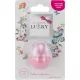 Lukky: Bálsamo labial brilhante com aroma a pêssego - rosa - .Imagem