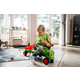 Falk: Baby Claas lábbal hajtós traktor utánfutóval és kiegészítőkkel - világoszöld - . kép