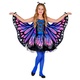 Kék pillangó jelmez szárnyakkal - 128 cm - . kép