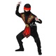Disfraz Ninja Rojo con accesorios - talla 140 - .imagen