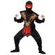 Costume de ninja rouge avec accessoires - taille 140 - .image